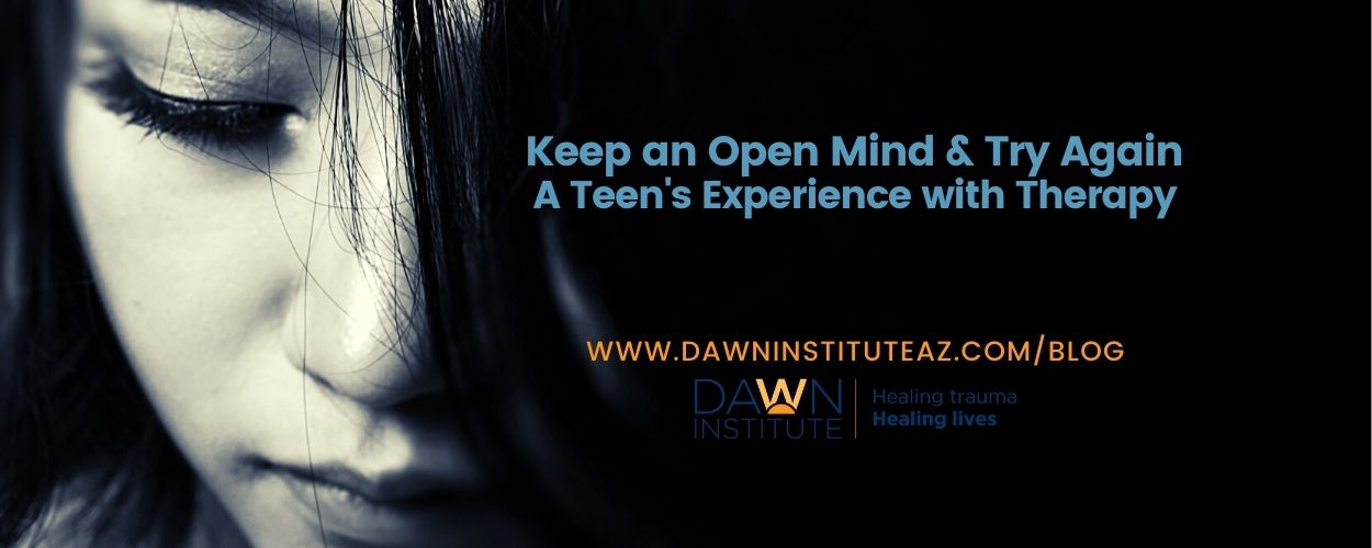 a teens experience with therapy
